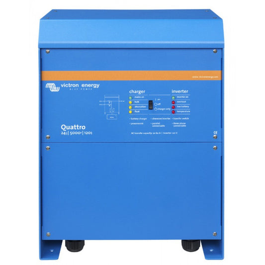 Victron Quattro 24/5000/120-100/100 Kombinert Batterilader Og Inverter shown in product view