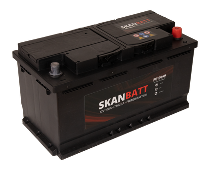 Skanbatt Fritidsbatteri 12V 100Ah 780Cca +Høyre shown in product view