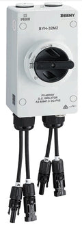 DC isoleringsbrytare 1000V DC 32A med MC4-kontakter