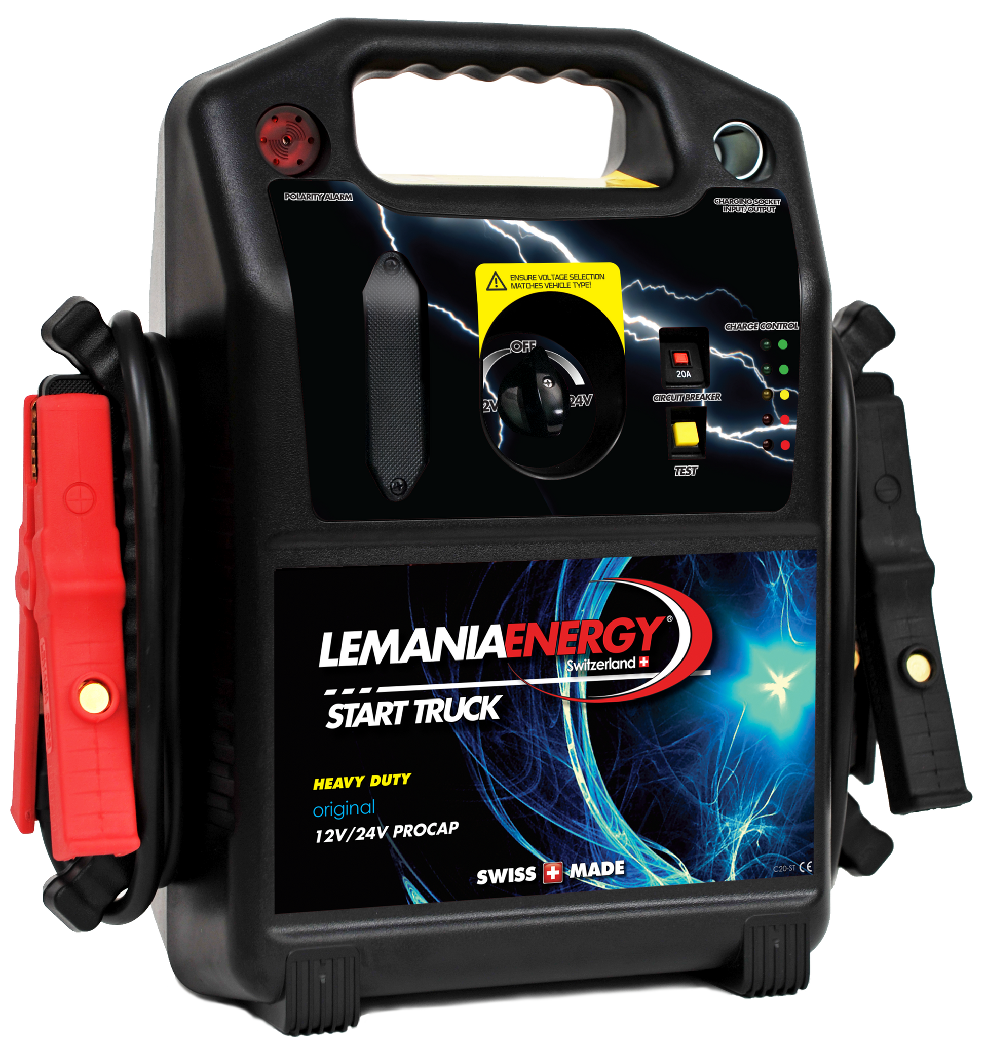 LEMANIA PROCAP Startbooster Proff 12/24V 4400A