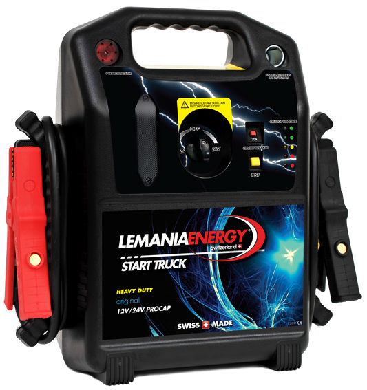 LEMANIA PROCAP Startbooster Proff 12/24V 4400A