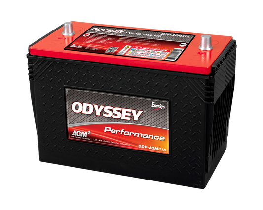 Odyssey Odp-Agm31A Agm Batteri 12V 100Ah 925Cca +Midt shown in product view