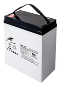 RITAR AGM Deep Cycle Batteri 6V 100AH (194x170x205mm) +diagonalt