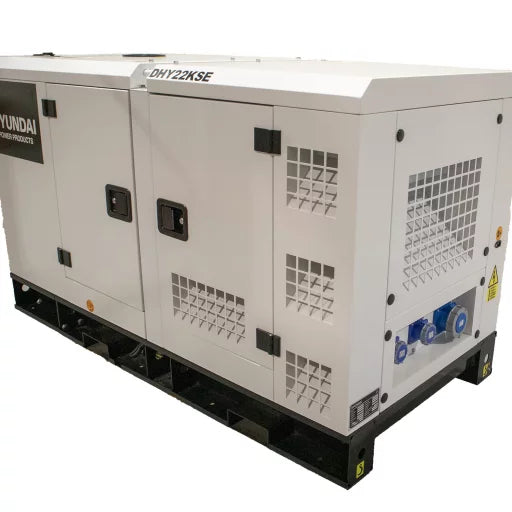 Hyundai Dhy22Kse Diesel Strömaggregat 22Kva 400V 3-fas - 1500Rpm - Vattenkyld