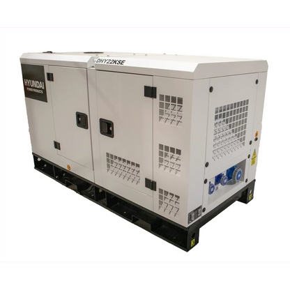 Hyundai Dhy22Kse Diesel Strömaggregat 22Kva 400V 3-fas - 1500Rpm - Vattenkyld