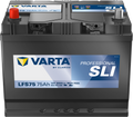 VARTA LFS75 Fritidsbatteri 12V 75AH 600CCA (260x175x225mm) +vänster