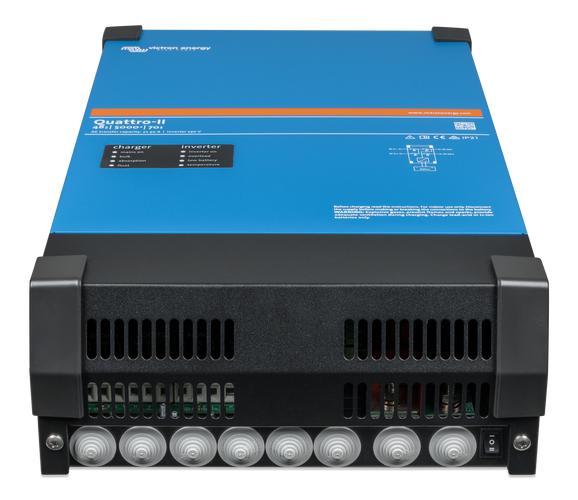 Victron Quattro-Ii 48/5000/70-50/50 Kombinert Batterilader Og Inverter label detail