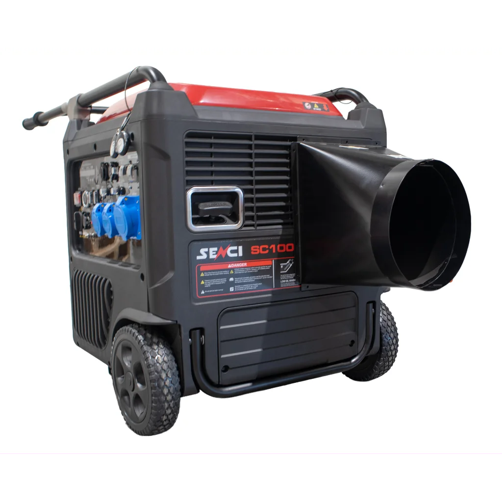 SENCI SC10000i Inverter Aggregat - Bensin - Max 9000W - ATS / Relestyring - Elektrisk start
