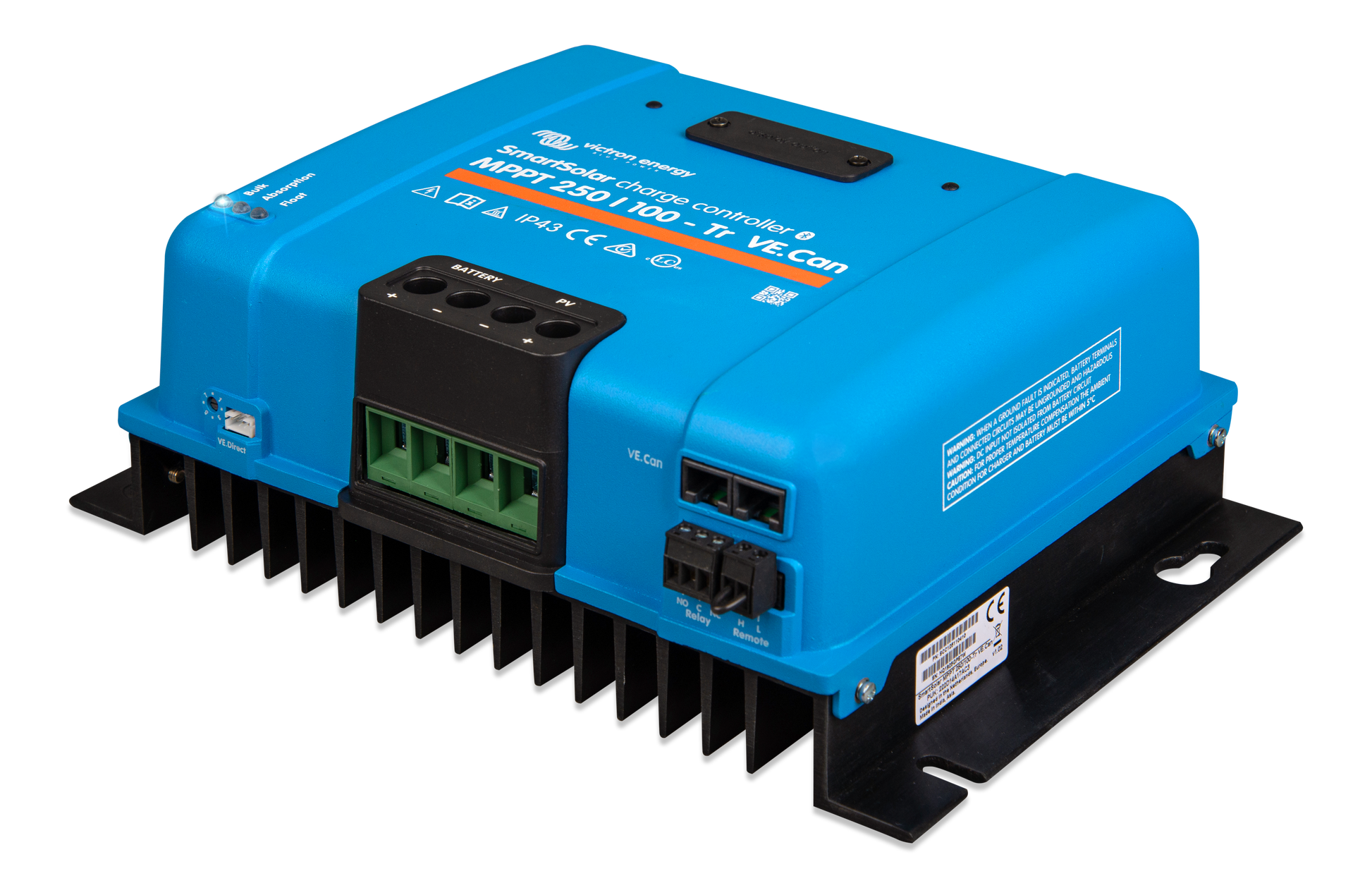 Victron Smartsolar Mppt 250/100-Tr Ve.Can shown in detail view
