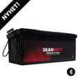 SKANBATT Premium Lithium - 24V 200Ah 200A BMS - 522x240x218mm - Bluetooth - 8 Års garanti