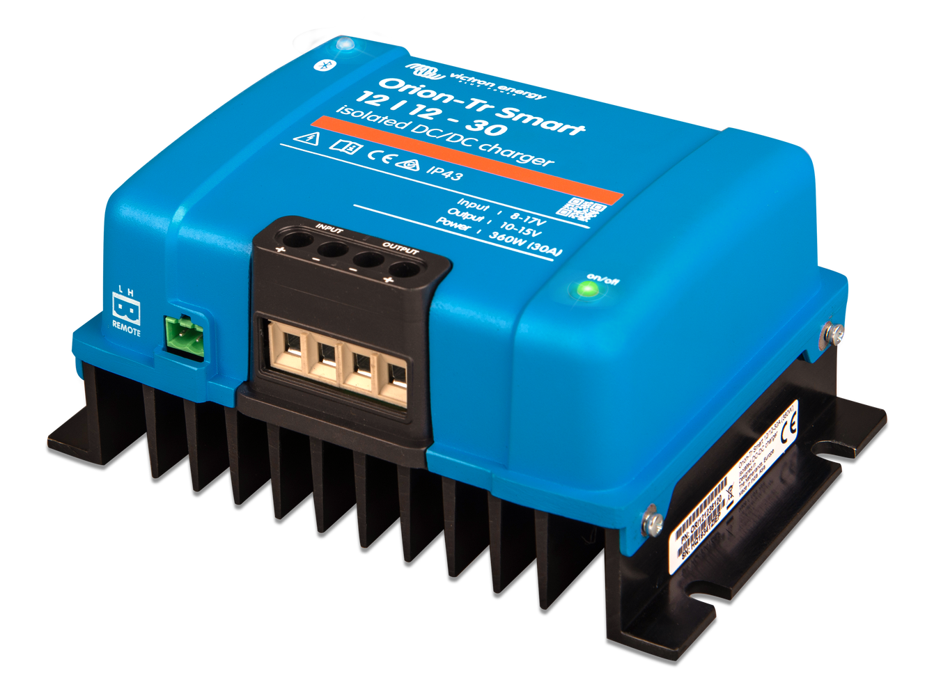 Victron Orion Tr Smart Dc-Dc Lader 12>12V 30A (Galvanisk Isolert) shown in detail view