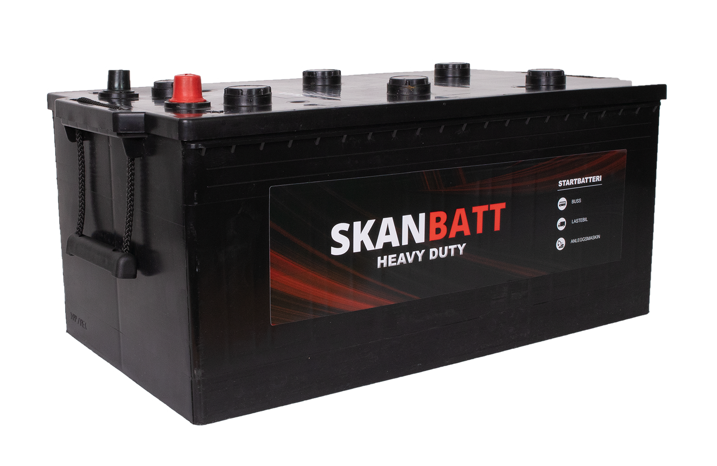 Skanbatt Startbatteri 12V 220Ah 1200Cca +Høyre shown in detail view