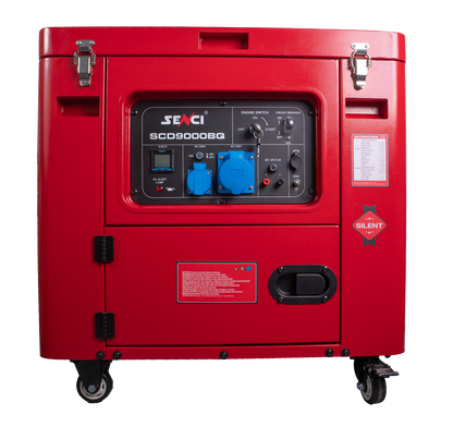 Senci Scd9000Bq Aggregat - Diesel - Max 6000W - Ats - Elektrisk Start - inkl. klargjøring shown in product view image 3