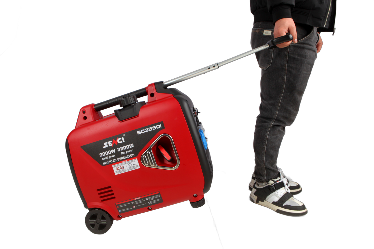 Senci Sc3550I Inverter Aggregat - Bensin - Max 3200W - Elektrisk Start - inkl. klargjøring shown in product view image 2