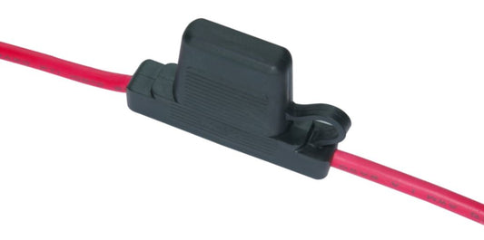 Maxi Sikringsholder Inline Med Sort Lokk shown in product view