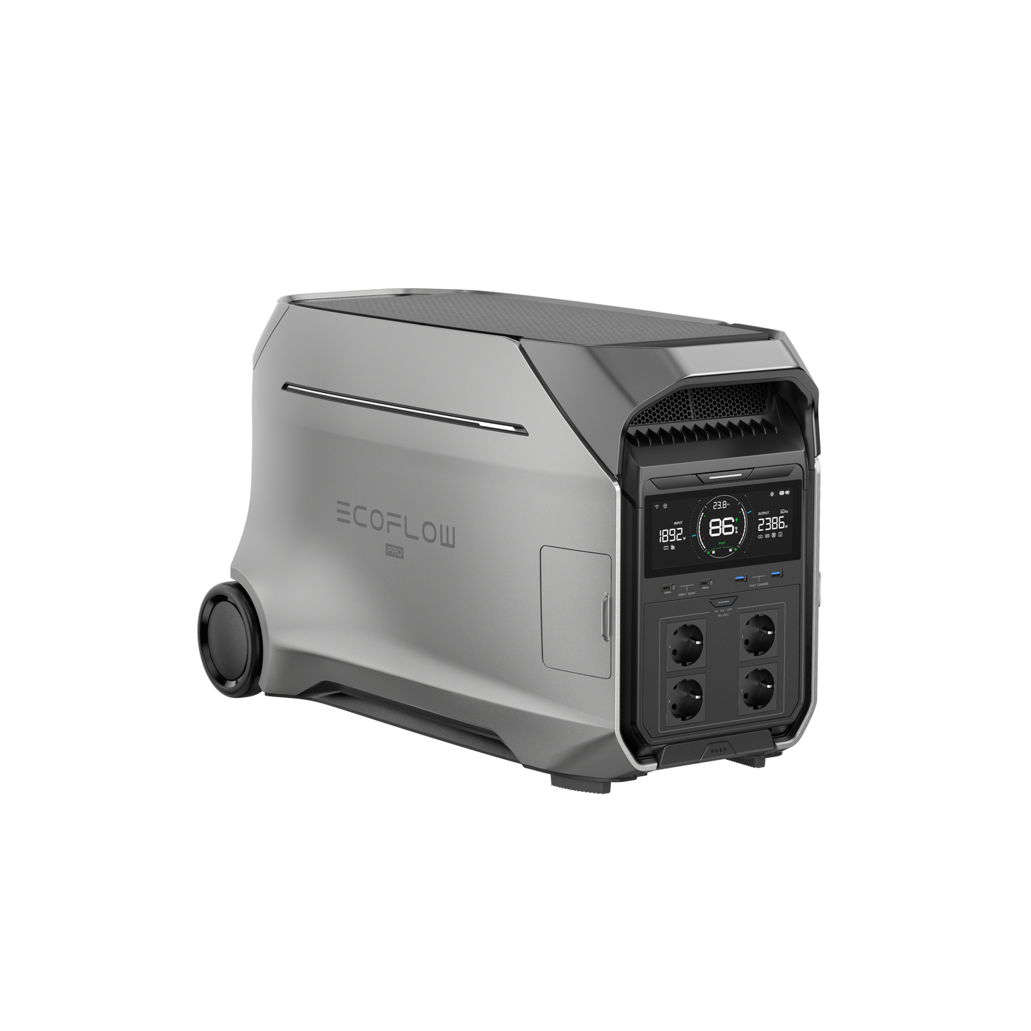 Ecoflow Delta Pro 3 Bærbar Strømforsyning - Lps - 4096Wh - 4000W shown in detail view