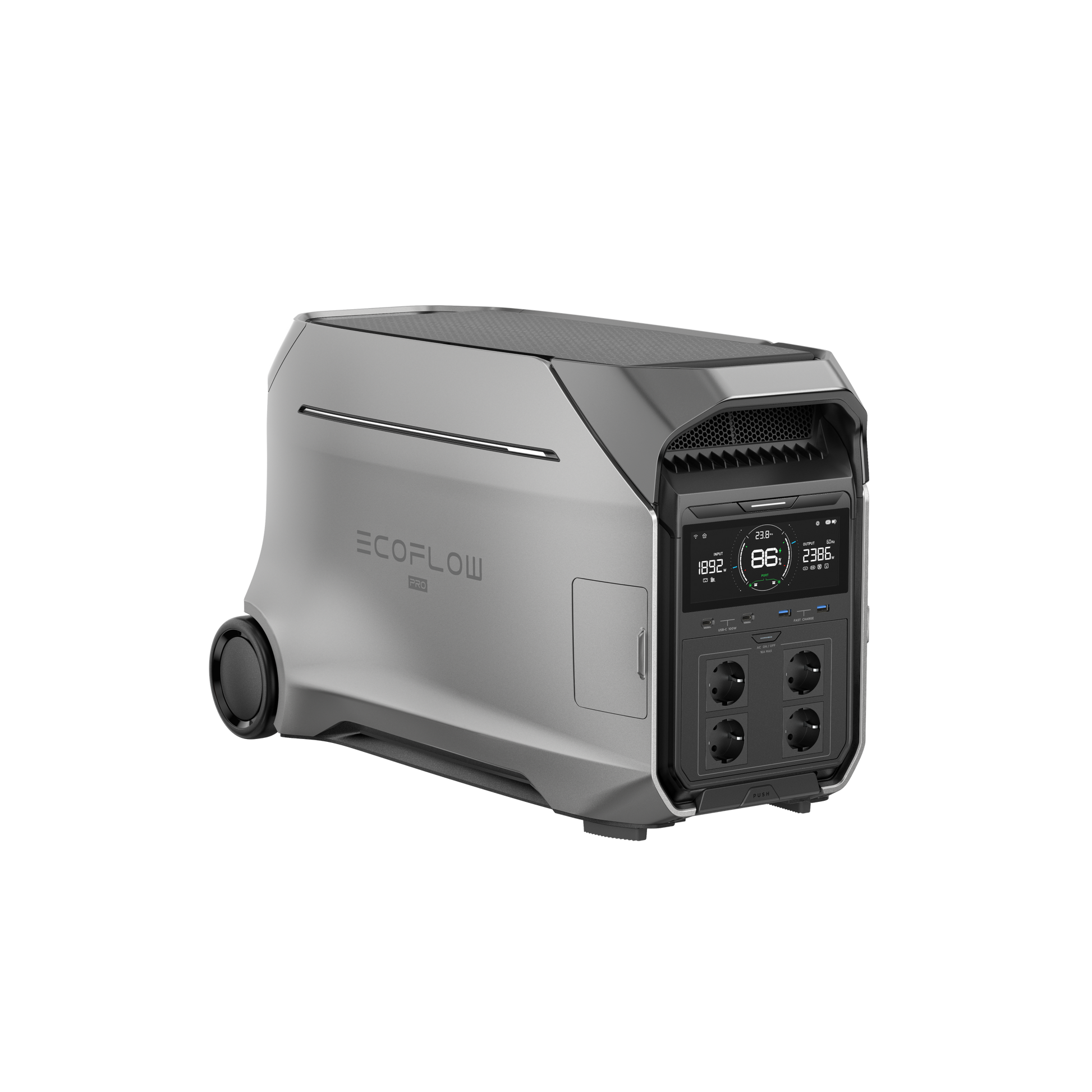 Ecoflow Delta Pro 3 Bærbar Strømforsyning - Lps - 4096Wh - 4000W shown in detail view