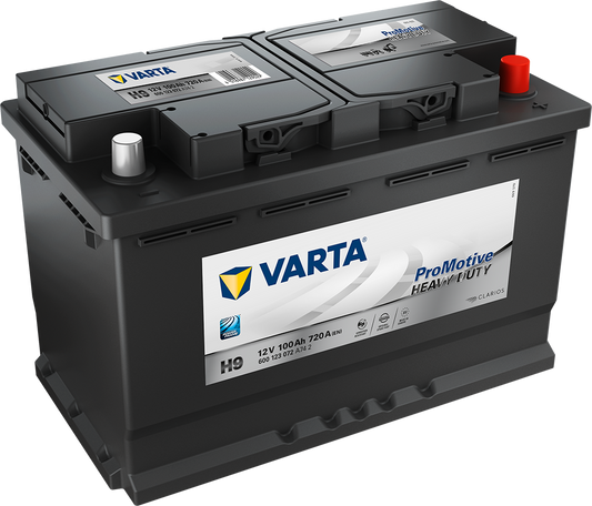 Varta Promotive Hd Batteri 12V 100Ah 720Cca +Høyre H9 shown in product view
