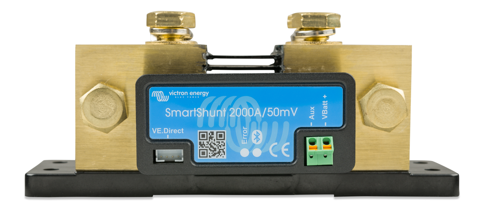 Victron Smartshunt 1000A Batterimonitor M/Bluetooth shown in product view