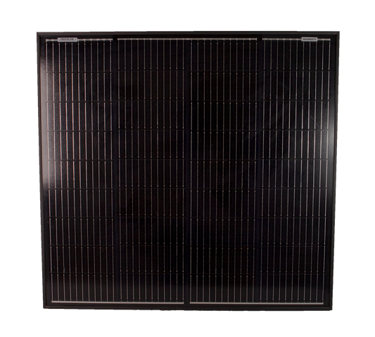 SKANBATT Solcellepanel Mono 100W Sort - 720x765x30mm