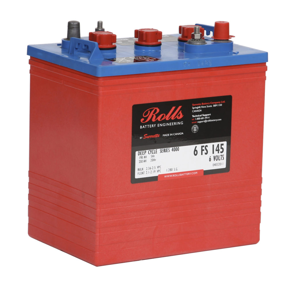 Rolls 6-Fs-145 Deep Cycle Batteri 6V 250Ah shown in product view