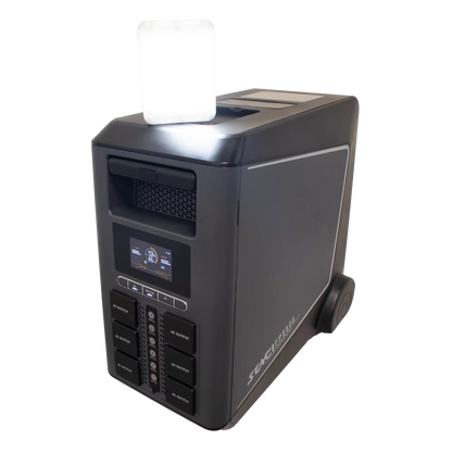 SENCI Lithium LPS 5376Wh Power Station med 5500W (11000W) sinus inverter