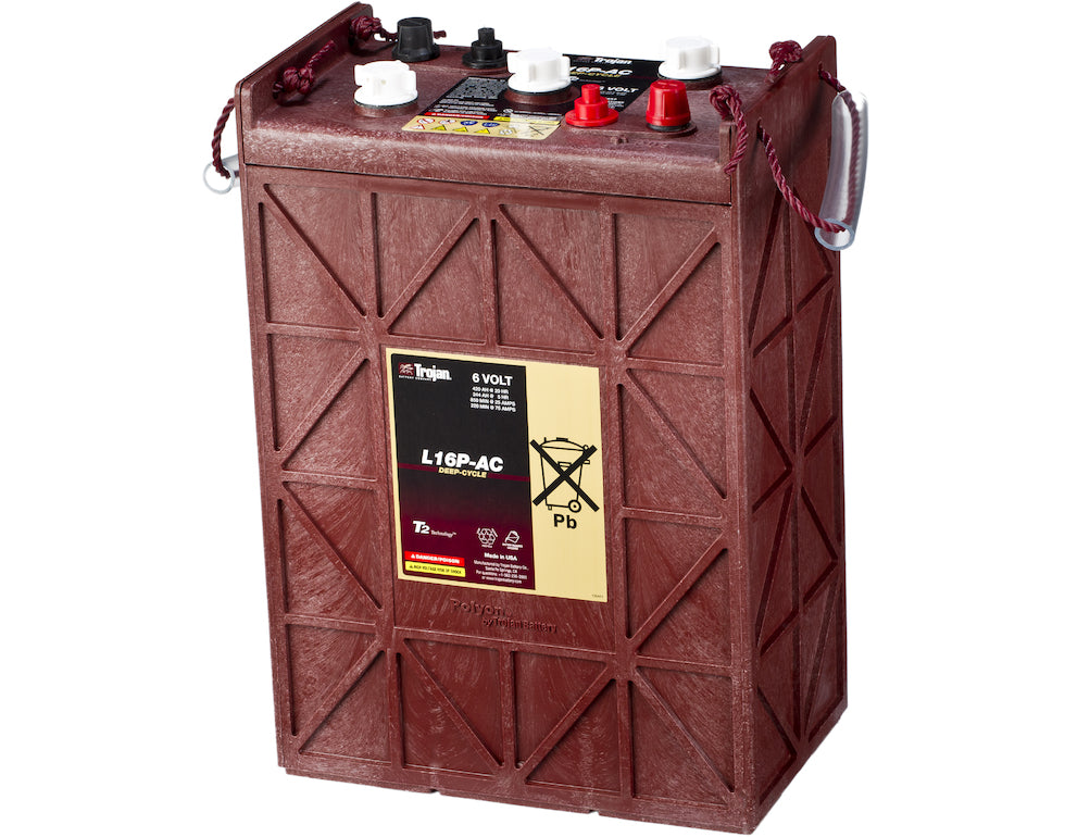 Trojan Deep Cycle Traksjonsbatteri 6V 420Ah +Diagonalt shown in product view