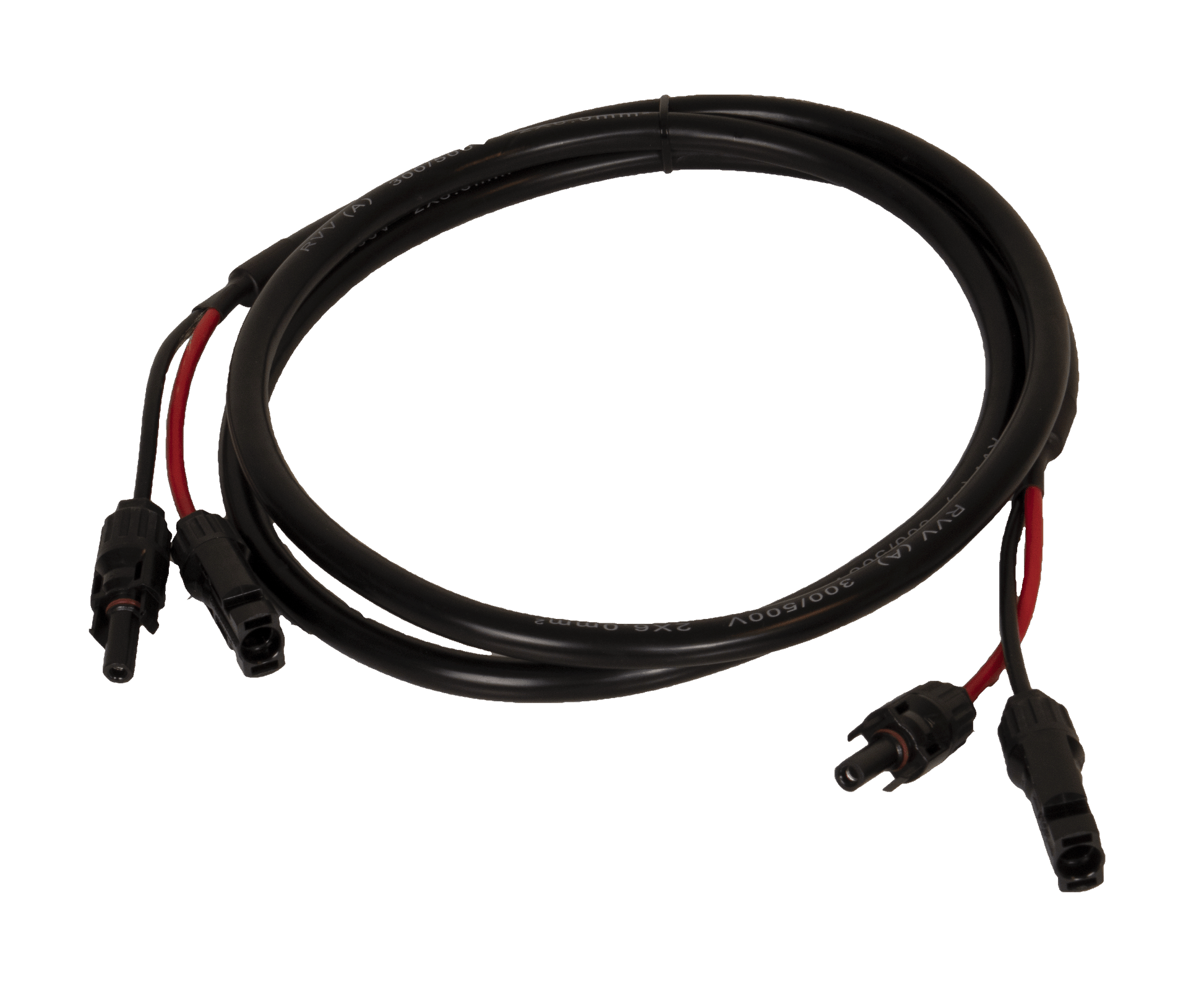 Pv Kabel Skjøt 2M (Mc4 Hann + Mc4 Hunn) shown in product view