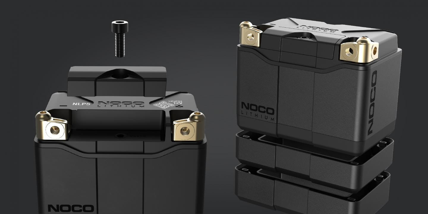 NOCO Lithium MC Batteri 12V 2Ah (25Wh) +höger