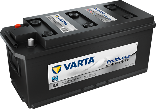 Varta Promotive Black Batteri 12V 143Ah 950Cca +Venstre K4 shown in product view