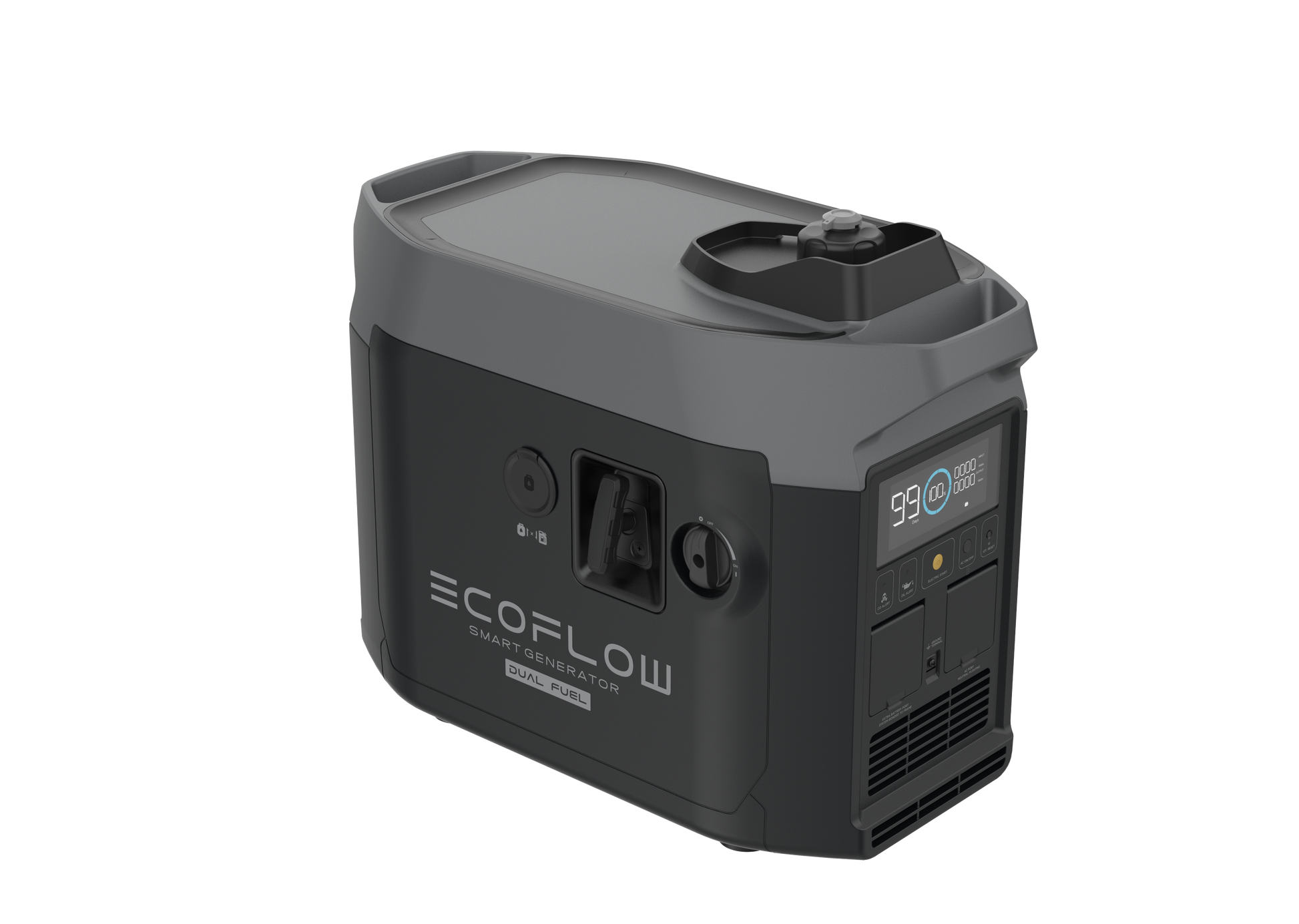 Ecoflow Dual Fuel Aggregat - Bensin og Gass
