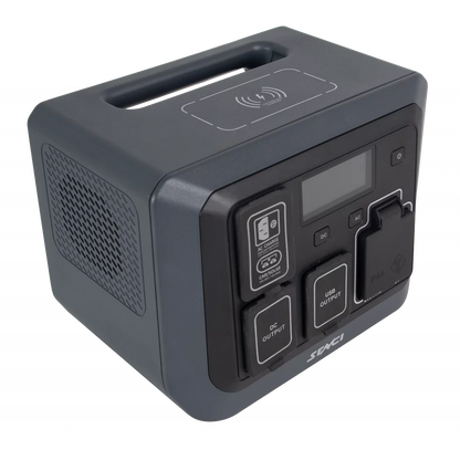 SENCI Lithium LPS 512Wh Power Station med 600W (1200W) sinus inverter