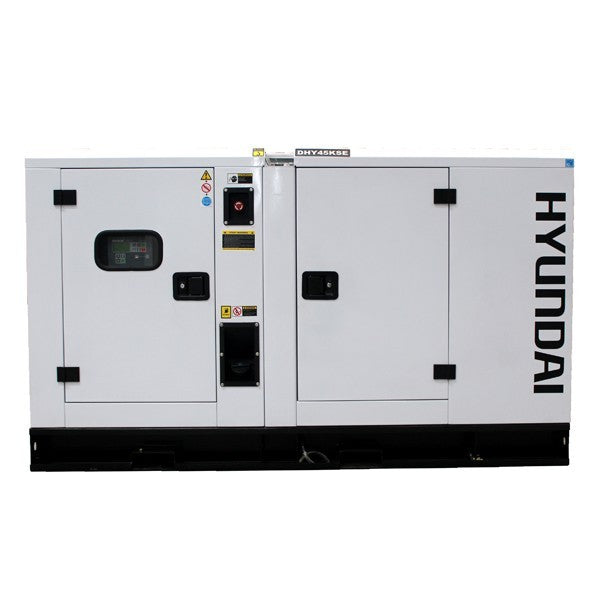 Hyundai Dhy45Kse Diesel Strømaggregat 44Kva 3-Fase - 1500Rpm - Vannkjølt shown in angle view