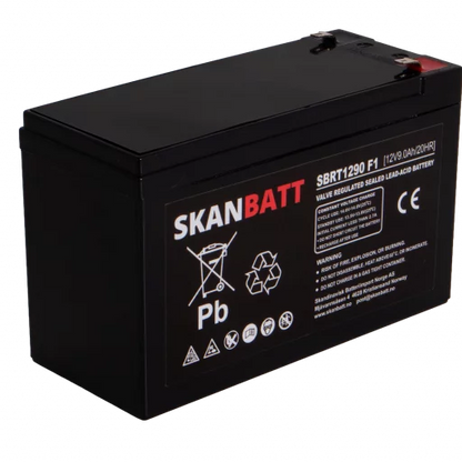 RITAR AGM Batteri 12V 9AH (151x65x94mm) F1