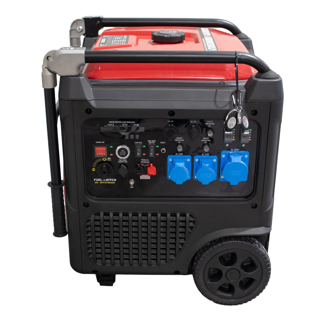 SENCI SC10000i Inverter Aggregat - Bensin - Max 9000W - ATS / Relestyring - Elektrisk start
