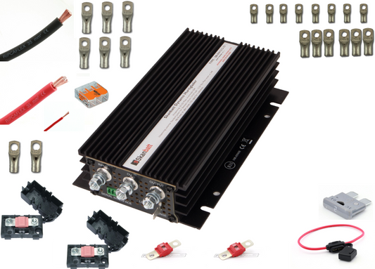 Skanbatt Dcdc-Lader 35A Bluetooth M/Kompl Monteringskit For Varebiler O.L. shown in product view