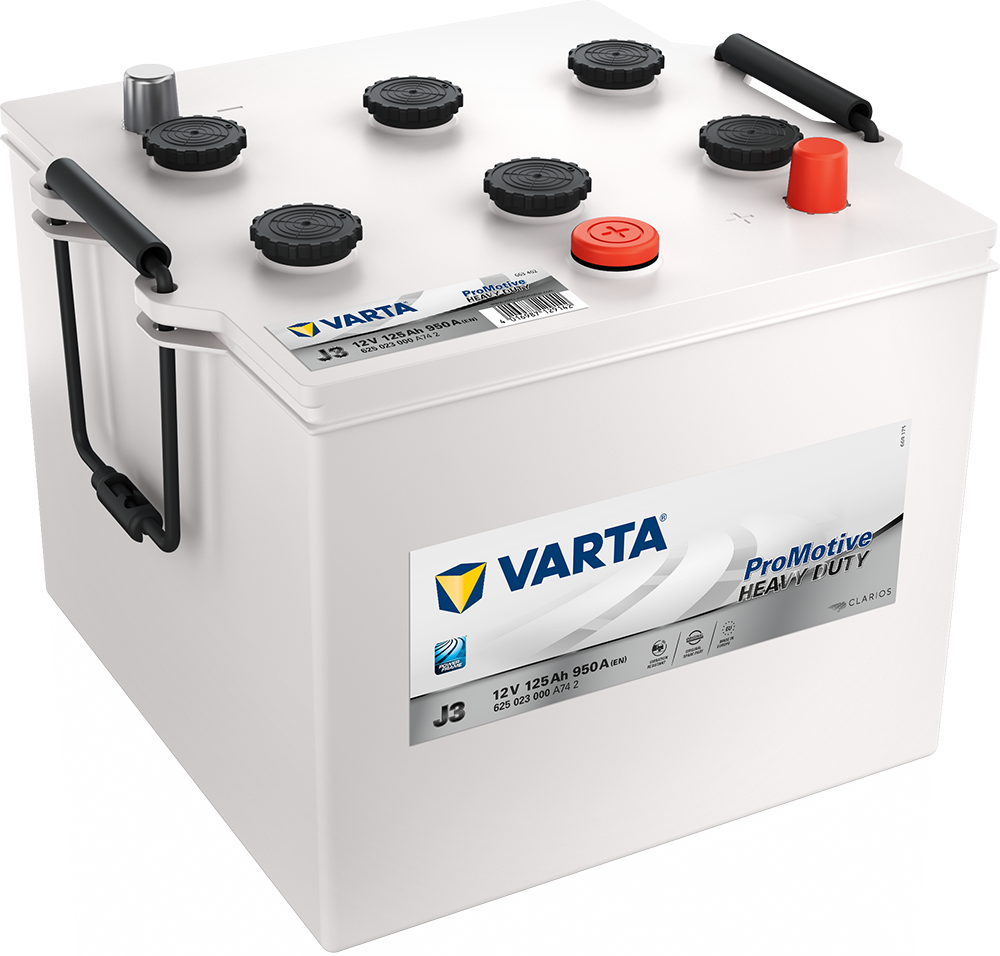 Varta Promotive Black Batteri 12V 125Ah 950Cca +Diagonalt J3 shown in product view