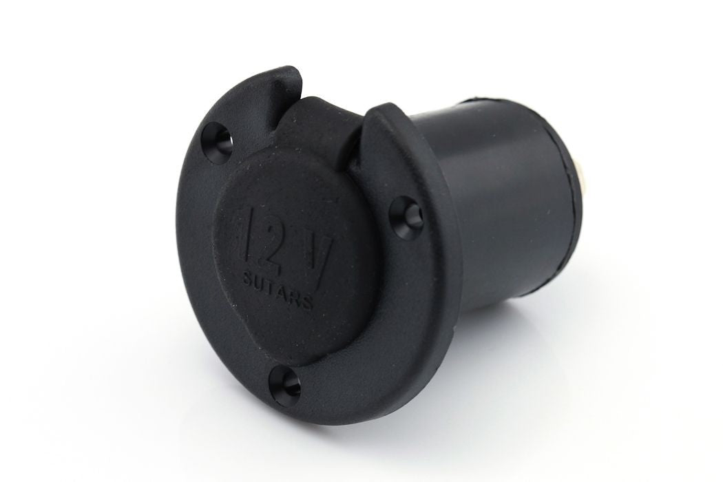 Stikkontakt/Sigarettenneruttak Innfelt Rund 12V / 16A Maks. shown in product view
