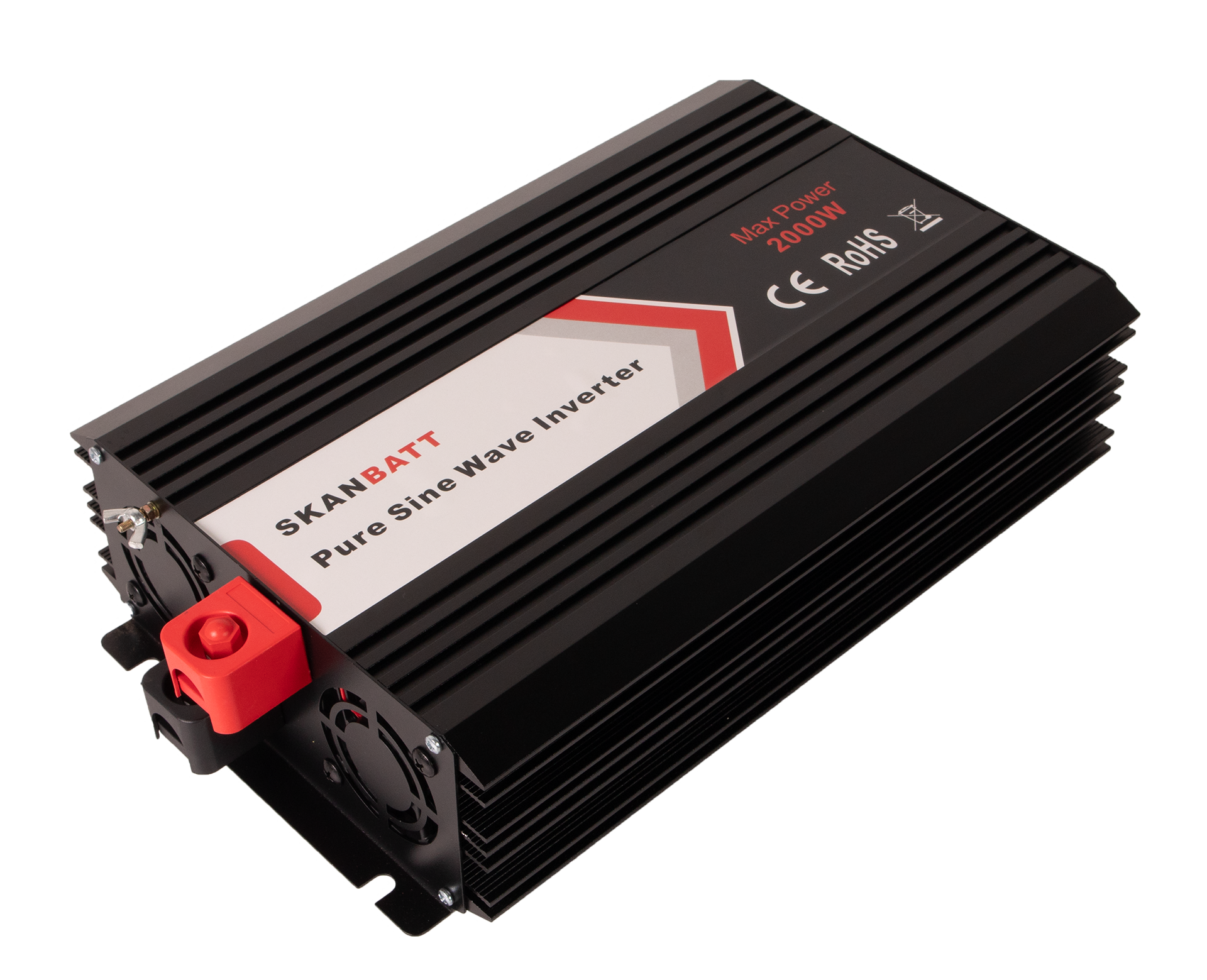 Skanbatt Inverter 12V 2000W Ren Sinus M/Trådløs Fjernkontroll shown in product view