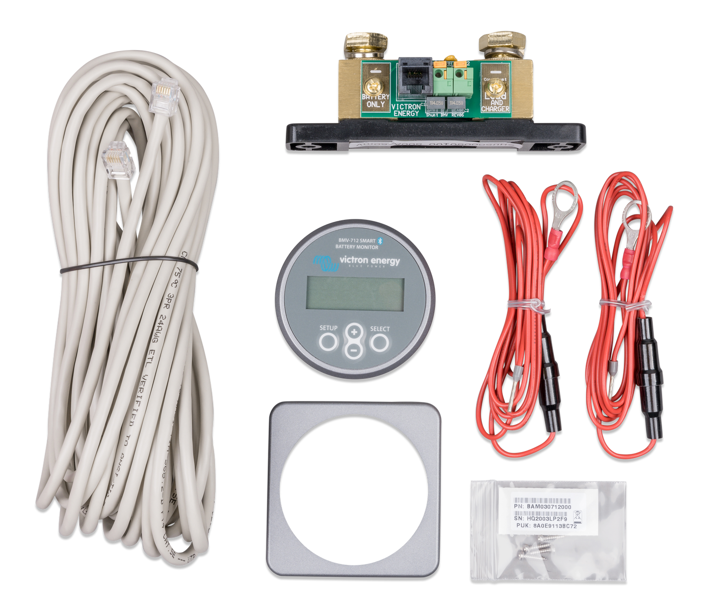 Victron Bmv-712 Batterimonitor M/Bluetooth shown in angle view
