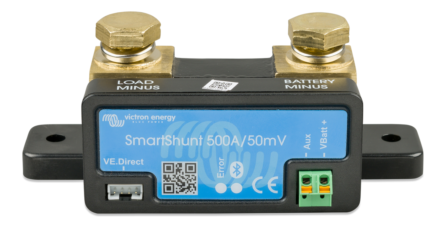 Victron Smartshunt 500A Batterimonitor M/Bluetooth shown in product view