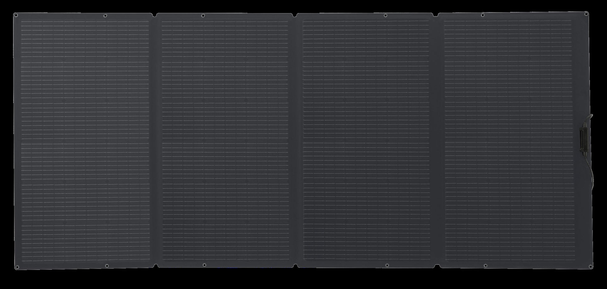 Ecoflow Sammenleggbart Solcellepanel 400W shown in angle view