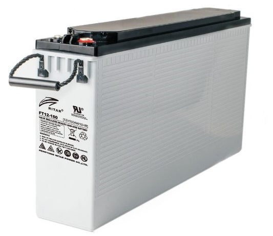 Ritar Agm Batteri 12V 150Ah - Frontterminaler shown in product view
