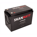 SKANBATT Lithium Batteri 12V 200AH 200A BMS (345x190x245mm)