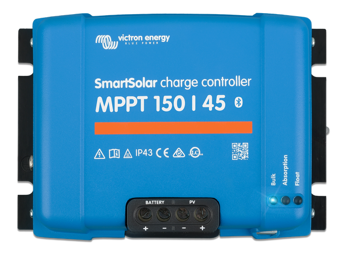 Victron Smartsolar Mppt 150/45 shown in product view