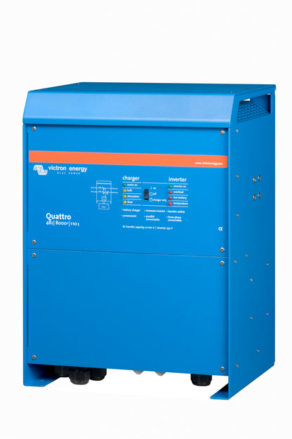 VICTRON Quattro 48/8000/110-100/100 Kombinerad batteriladdare och inverter