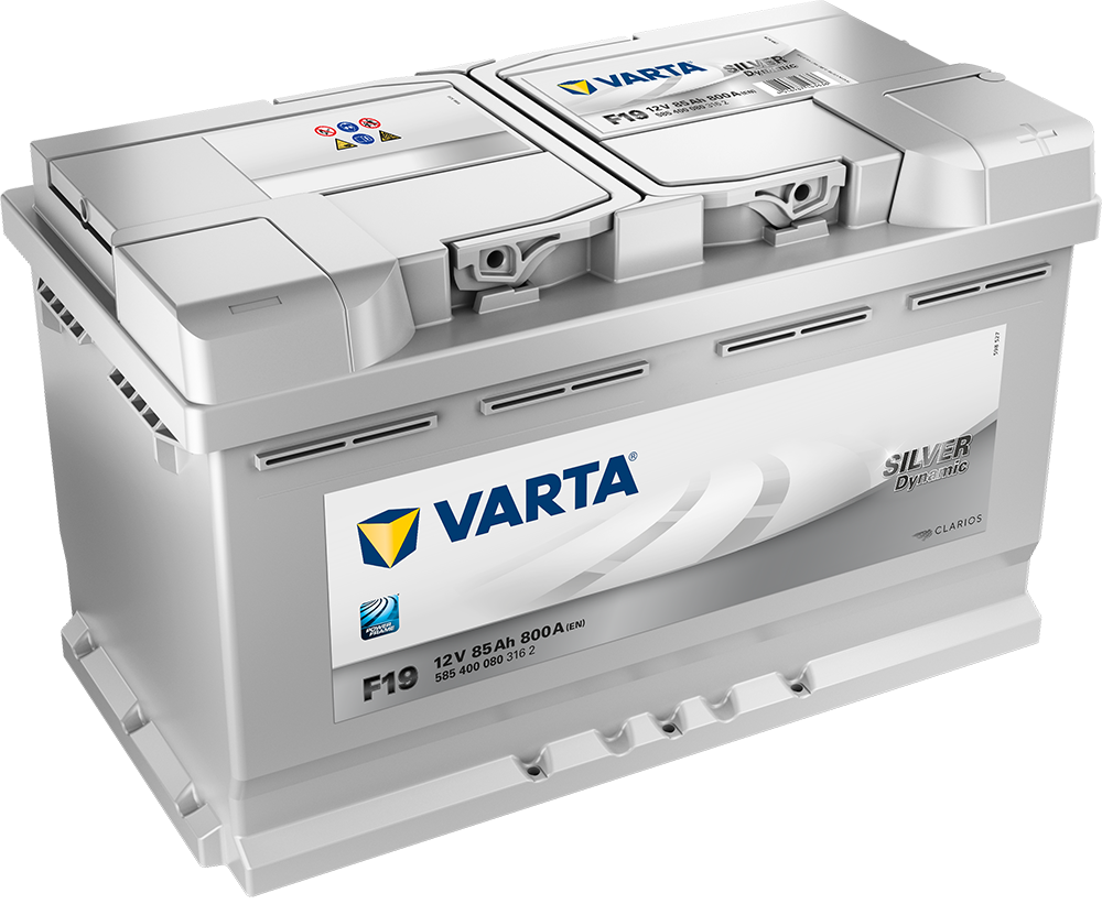 Varta Silver Dynamic Batteri 12V 85Ah 800Cca +Høyre F19 shown in product view