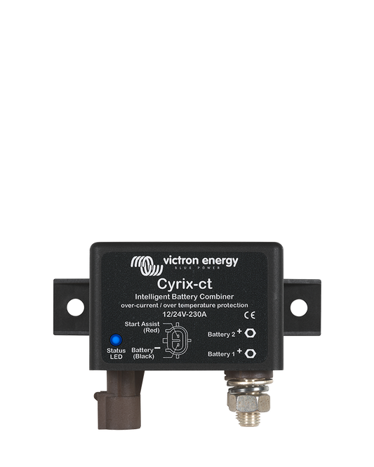 Victron Cyrix-Ct 12/24V Batteriskillerele 230A shown in product view