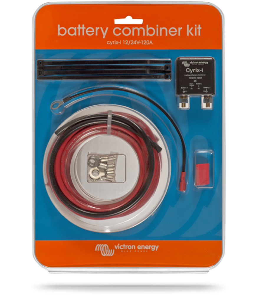 Victron Cyrix-Ct 12/24V Batteriskillerele - Komplett Kit shown in product view