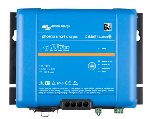 VICTRON Phoenix Smart IP43 Batteriladdare 24V 25A 3-kanaler
